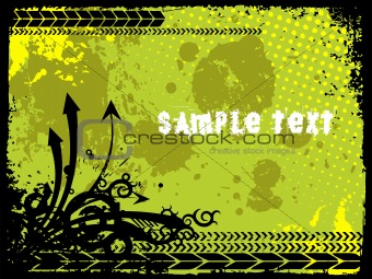 abstract grunge with arrows, vector design14