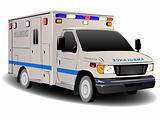 Modern Ambulance Illustration