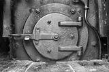 Locomotive Fuel Door