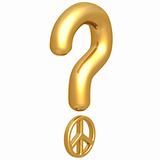 Question Mark Peace