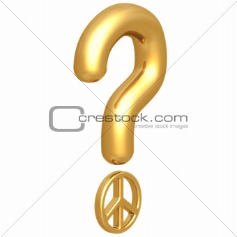 Question Mark Peace
