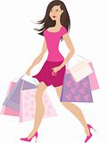 Shopping girl2