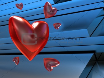 abstract love background