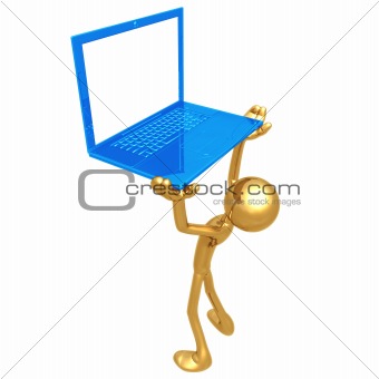 Holding Ultra Thin Laptop Frame