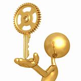 Golden Gear Key