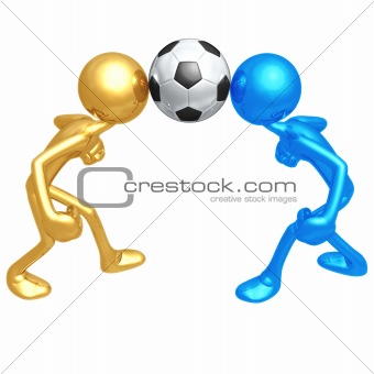 Soccer Football Dueling Header