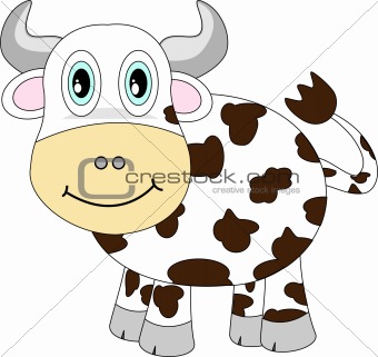 Cute Spotted Cow