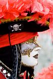 Venice carnival costume mask