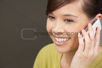 Beautiful Oriental Phone Call