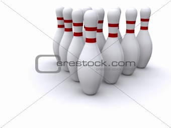  bowling pins