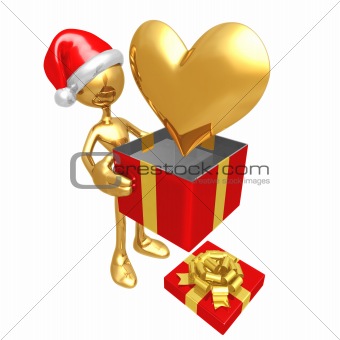 Christmas Gift Heart
