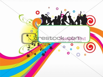 vector party people illustration