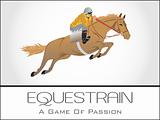 vector silhouette equestrian sport, wallpaper