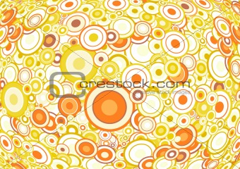 retro style abstract image. Vector