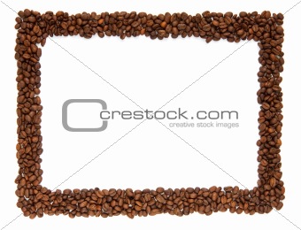 coffee beans frame