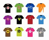 T-shirt collection for your design