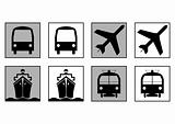 Transportation symbols