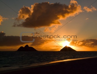 Sunrise Lanikai Beach