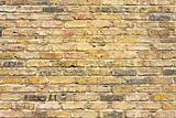 Yellow brick wall