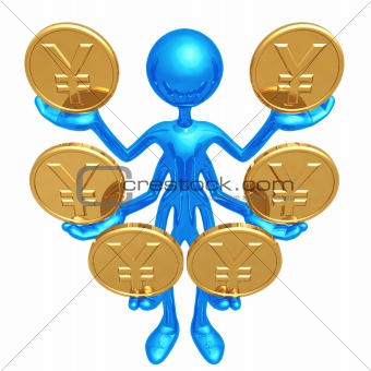 Handling Multiple Yen Coins