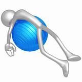 Yoga Pilates Physio Ball Fatigue