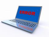 error laptop