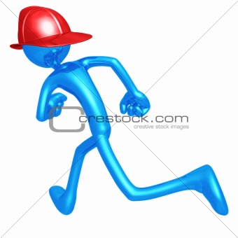 Fireman Running