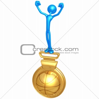 Gold Medal Basketball Winner