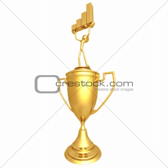 Bar Graph Trophy