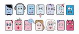 Emoticons, expressions, icons