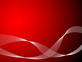 hot red abstract background
