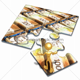 Canadian Currency Concept Puzzle