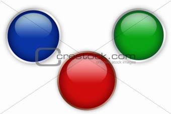 Buttons, design of site