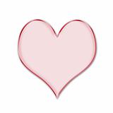 Love symbol, pink