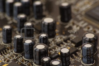Detail of PC sound card 2