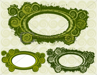 Swirly Circle Frames