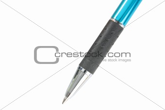 Metallic pen isolated