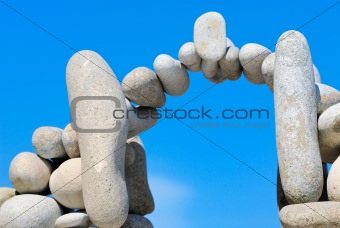 The bridge from stones