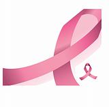 Pink Awareness Ribbon Background