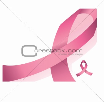 Pink Awareness Ribbon Background