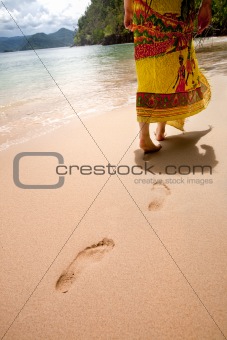 Walk on Beach