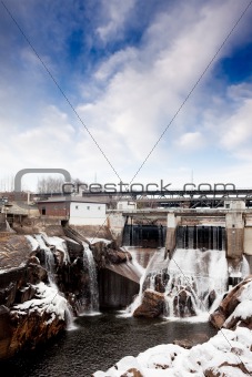Hydro Dam Winter