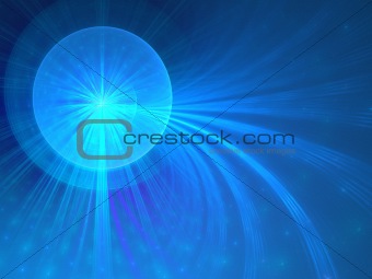 Abstract background. Blue palette.