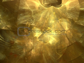 Abstract background. Yellow gold palette.