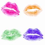 Print of lipstick color