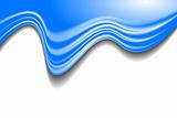 Blue wave modern pattern