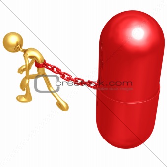 Chained To Giant Pill