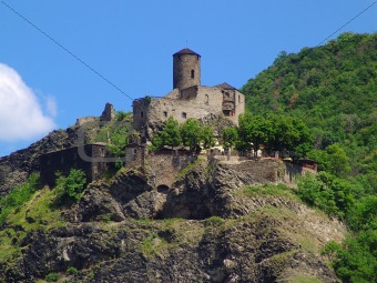 Gothic castle Strekov