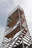 Tall scaffolding