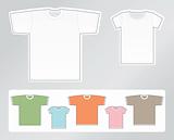 Blank t-shirts for man and woman
